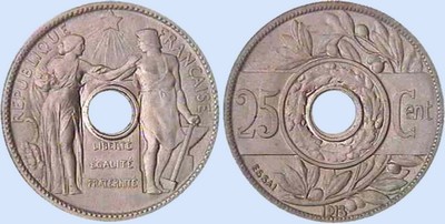 Concours 25 Centimes essai VARENNE Petit Module
